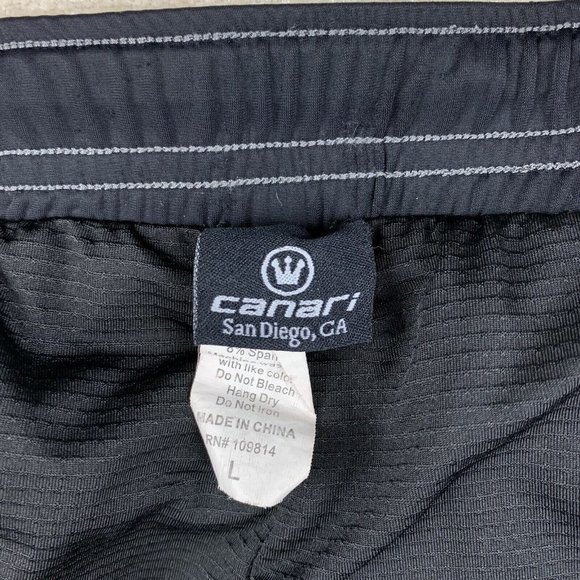 Canari Cycling Shorts Mens Size Large Padded Stash Pocket Gym - Picture 13 of 16